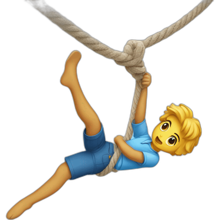 trans swinging rope emoji