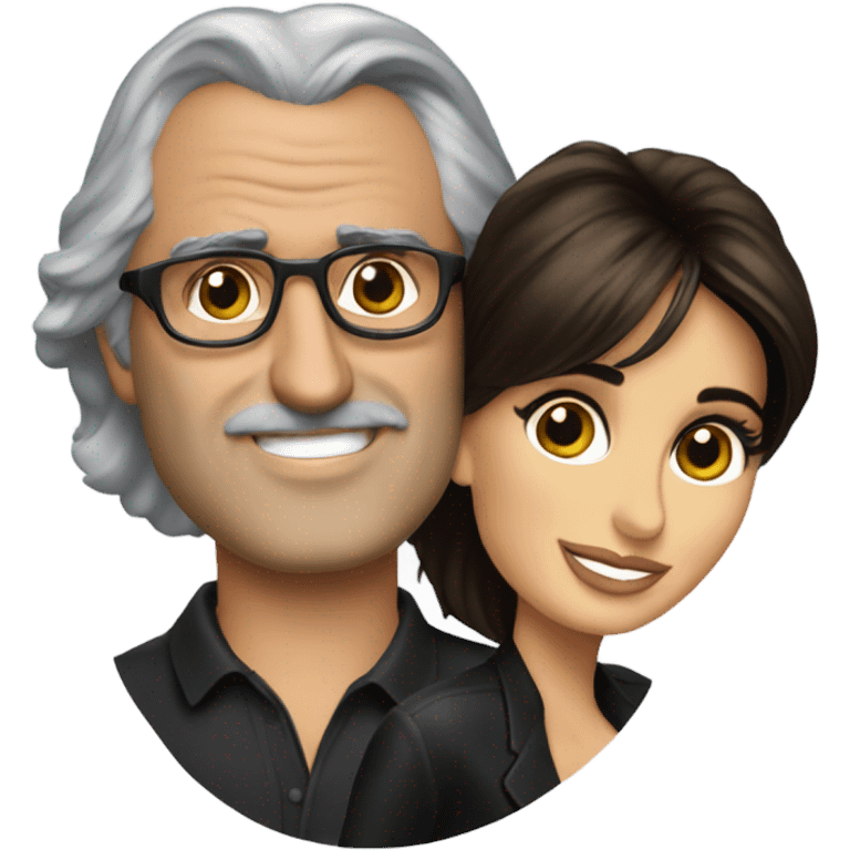 Penelope cruz with bob emoji