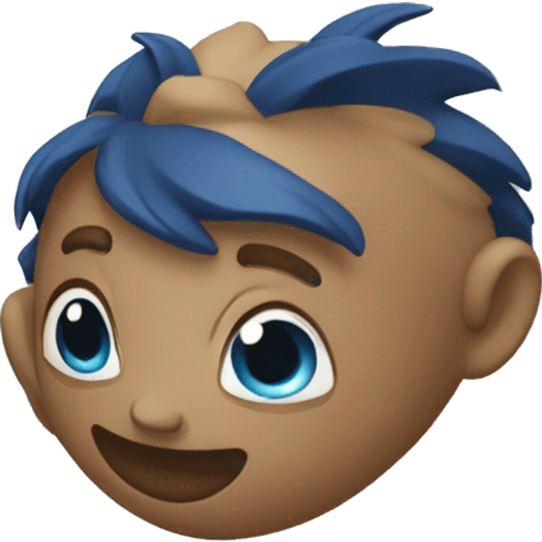 cœur bleu foncé emoji