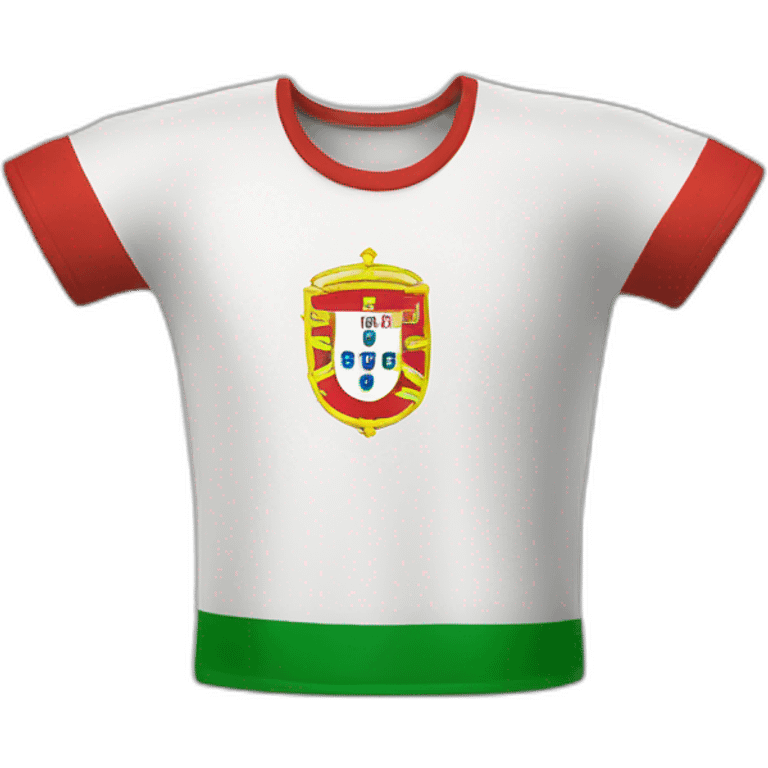 Tee shirt portugal emoji