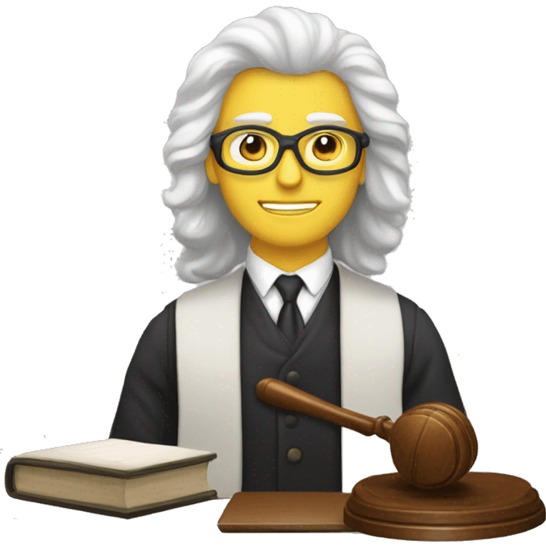 métier d'avocat emoji