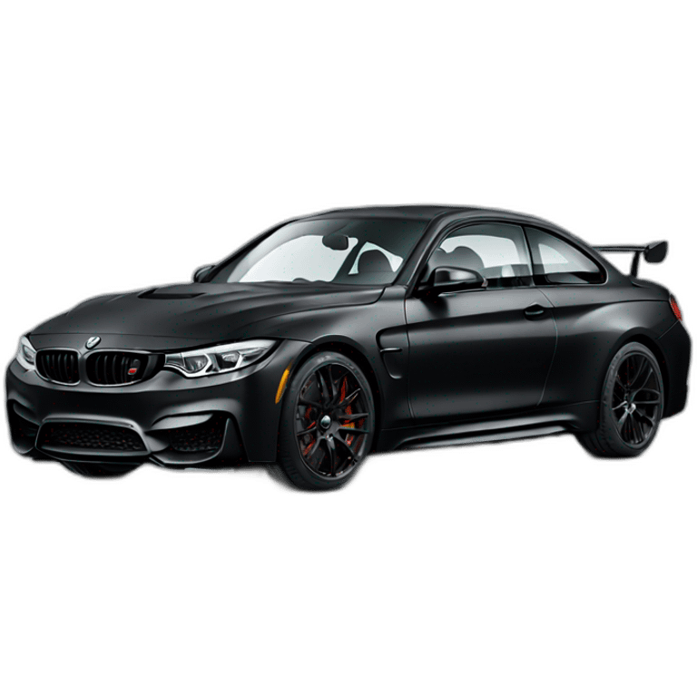 black m4 competition emoji