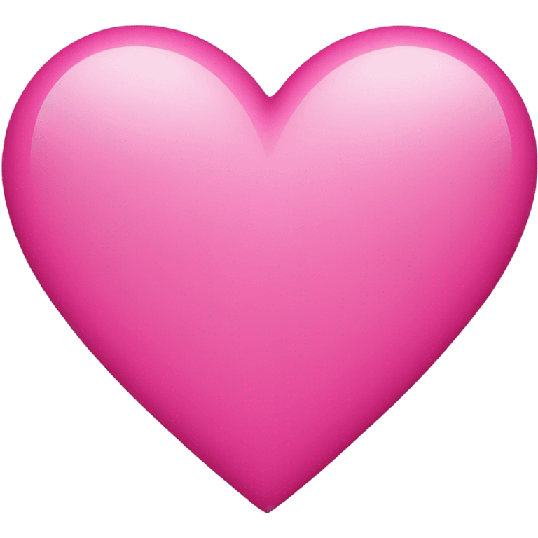 Pink heart emoji