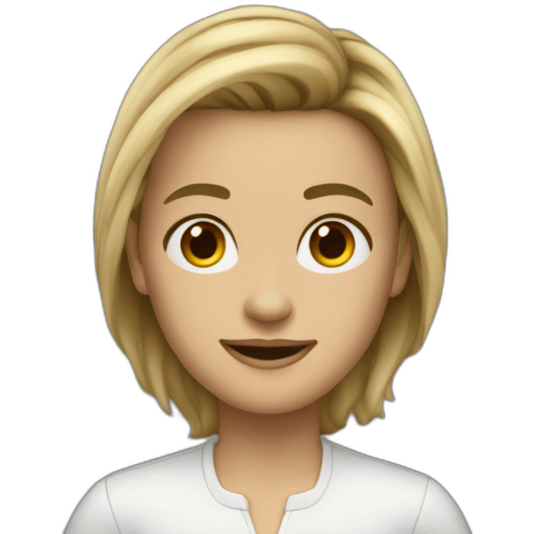 young entrepreneur darkblond hair emoji