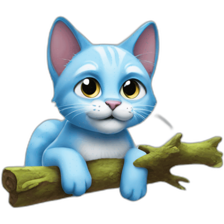 Smurfcat emoji