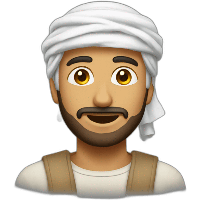 Emoji voleur arabe emoji