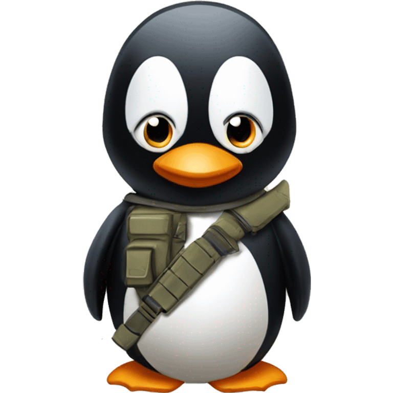 A tactical Penguin ￼ emoji