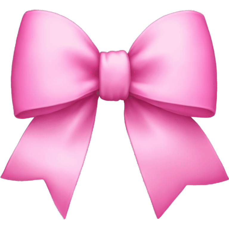 Pink bow emoji