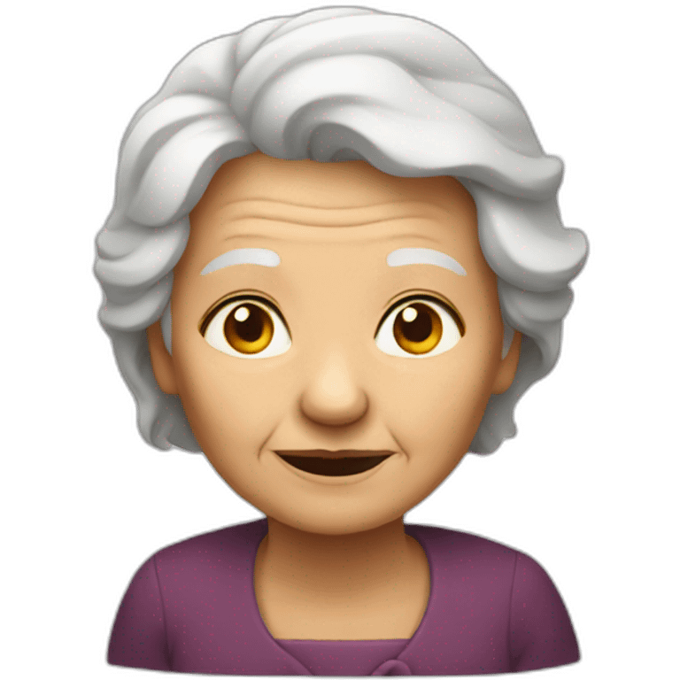 Old Woman emoji