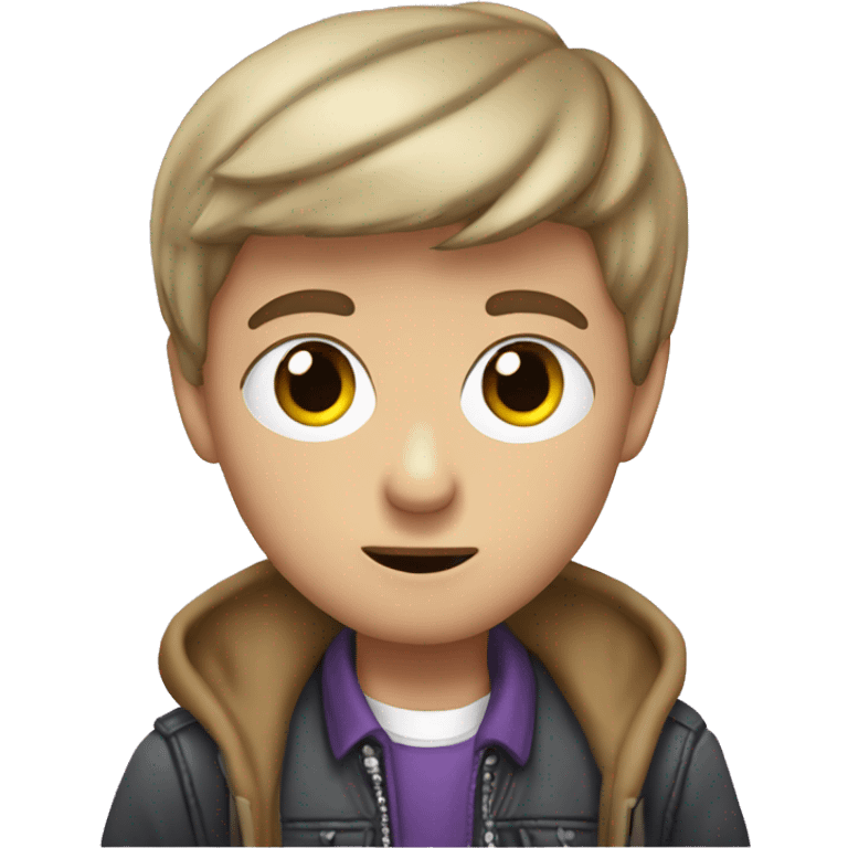 bieber mit herz augen emoji