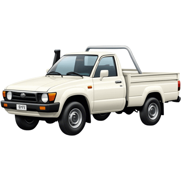 79 series ute toyota white colour emoji