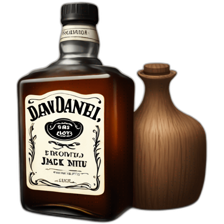 bottle Jack Daniel  emoji