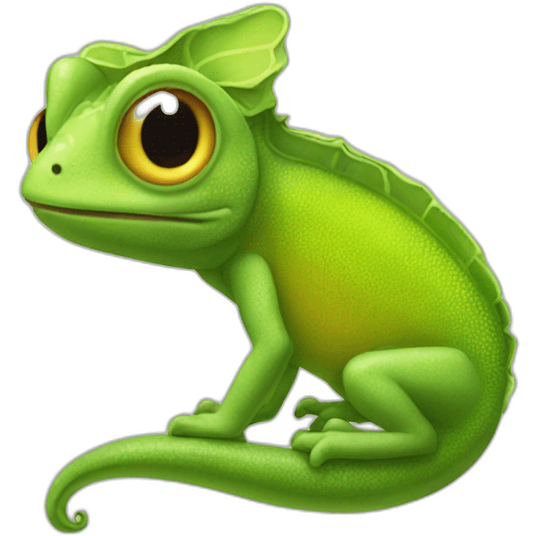 Caméléon emoji