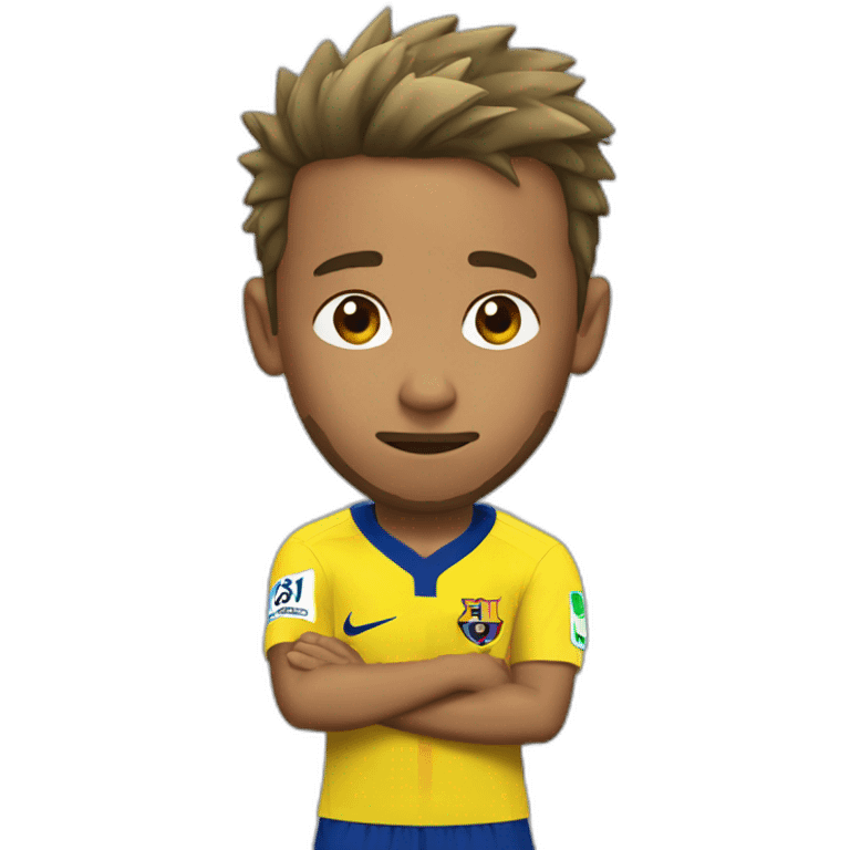 neymar pretend injury emoji