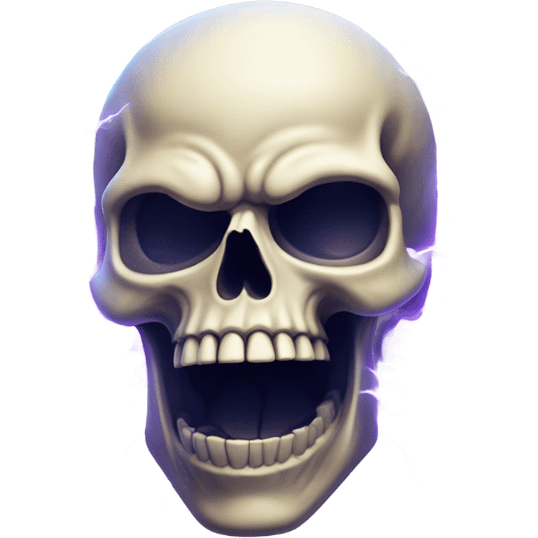 skull + boom mind emoji emoji