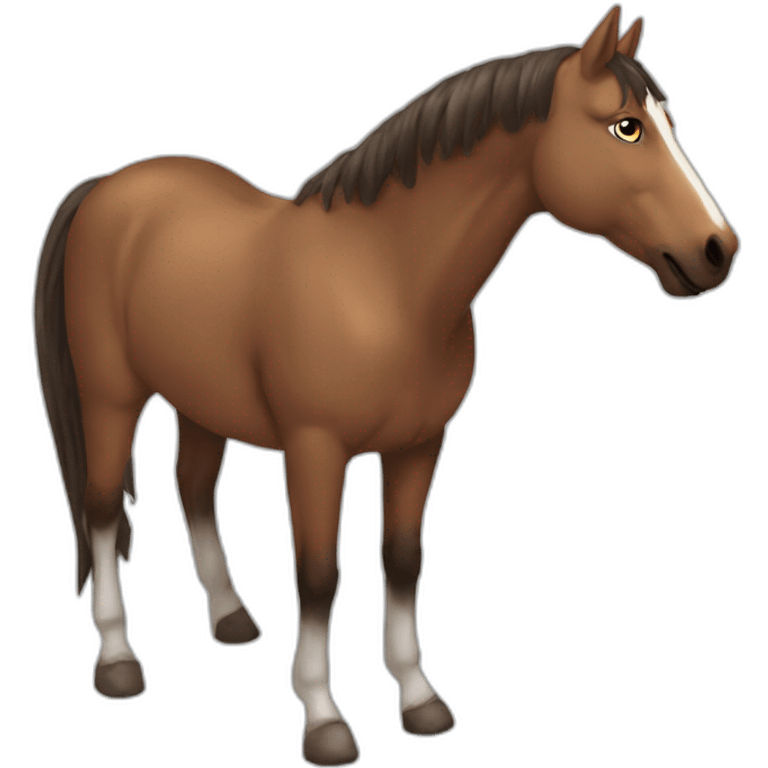 Pferd punto emoji