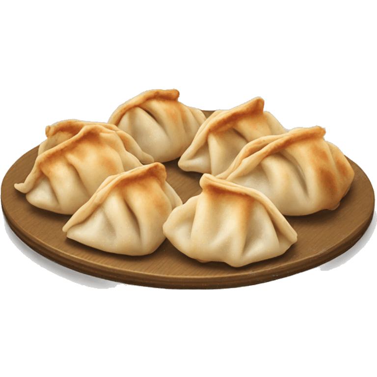 Real gyoza six pieces emoji