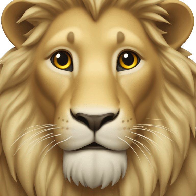 Lion heureux  emoji