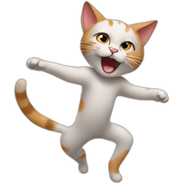 Slap dance cat emoji