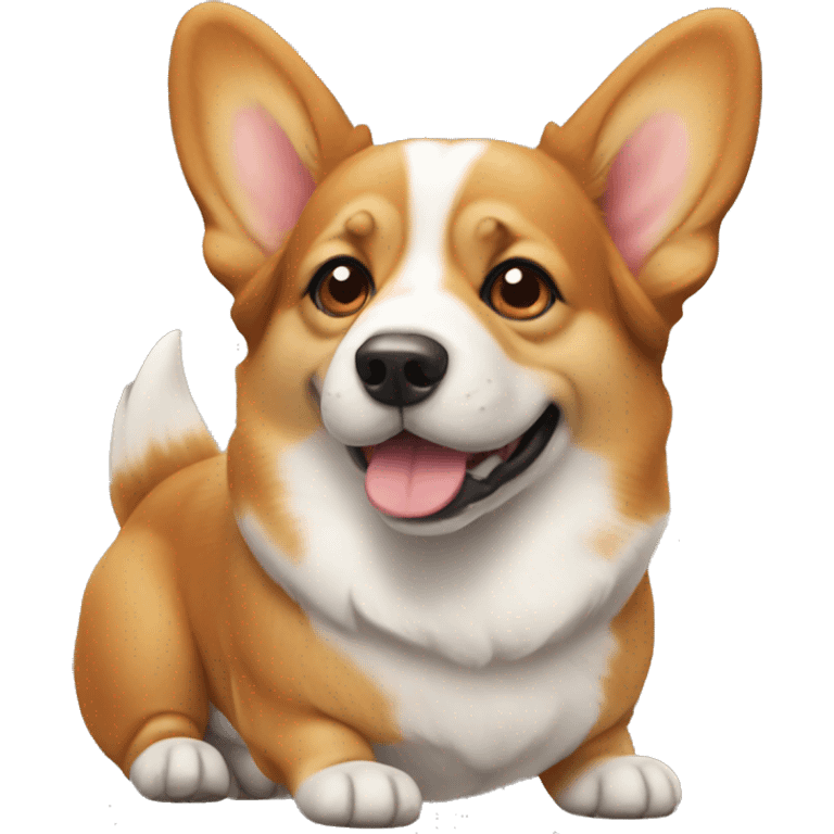 Dog corgi  emoji