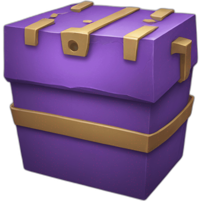 Lootbox purple emoji