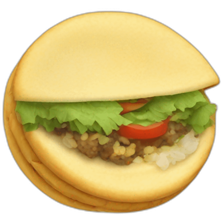 arepa rellena emoji