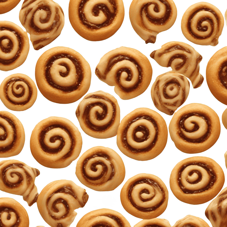 Holiday cinnamon roll aesthetic  emoji