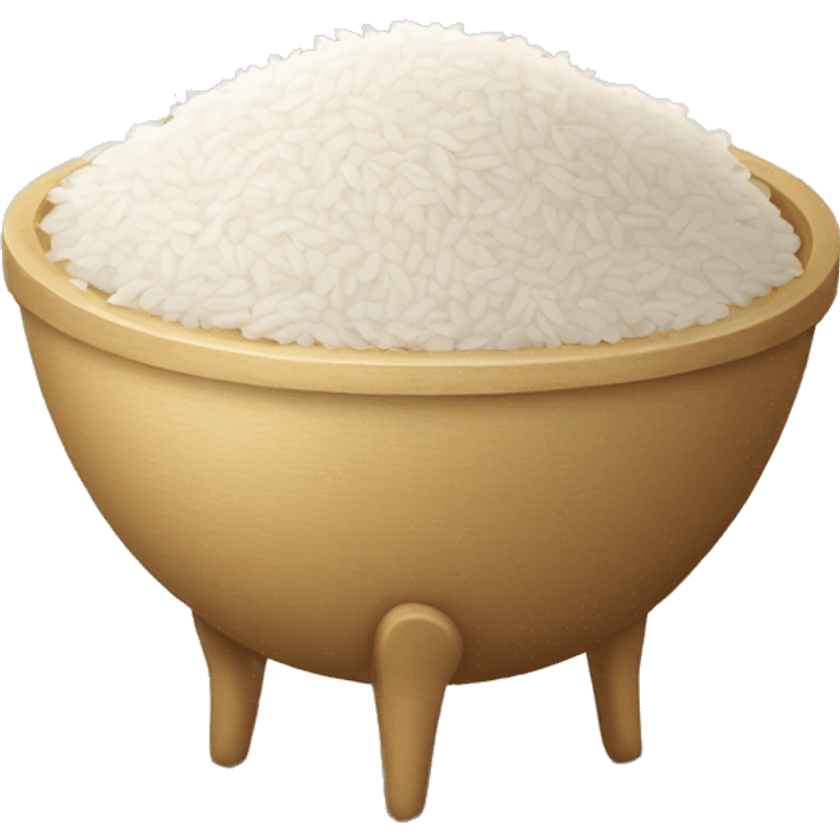 RICE WITH LEG PIECE emoji