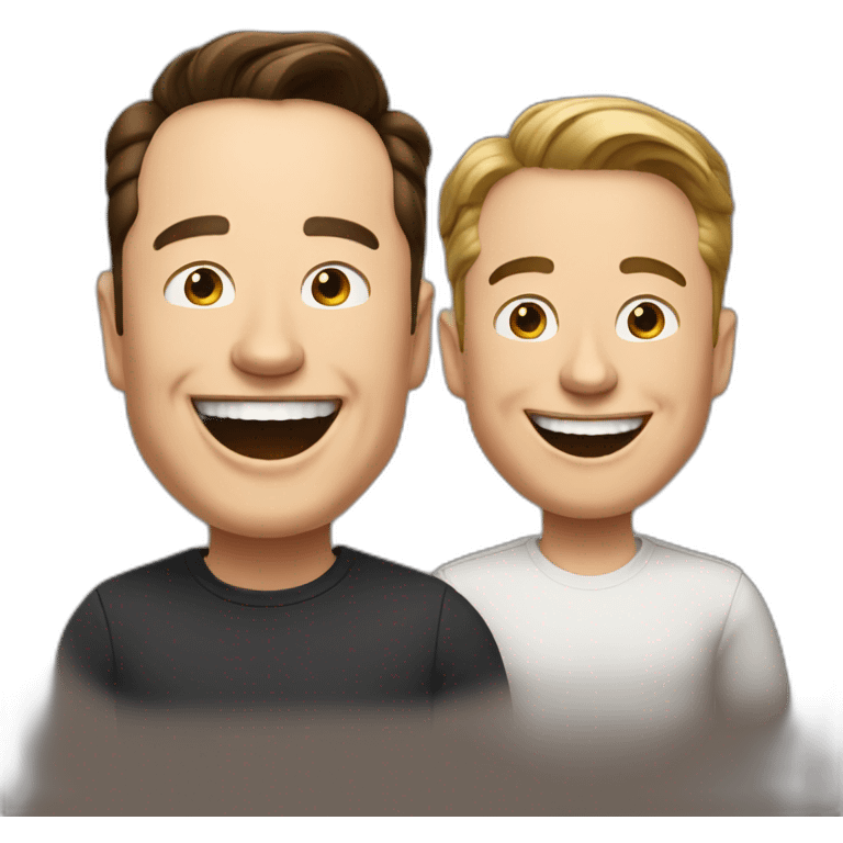 Elon, Musk, laughing emoji