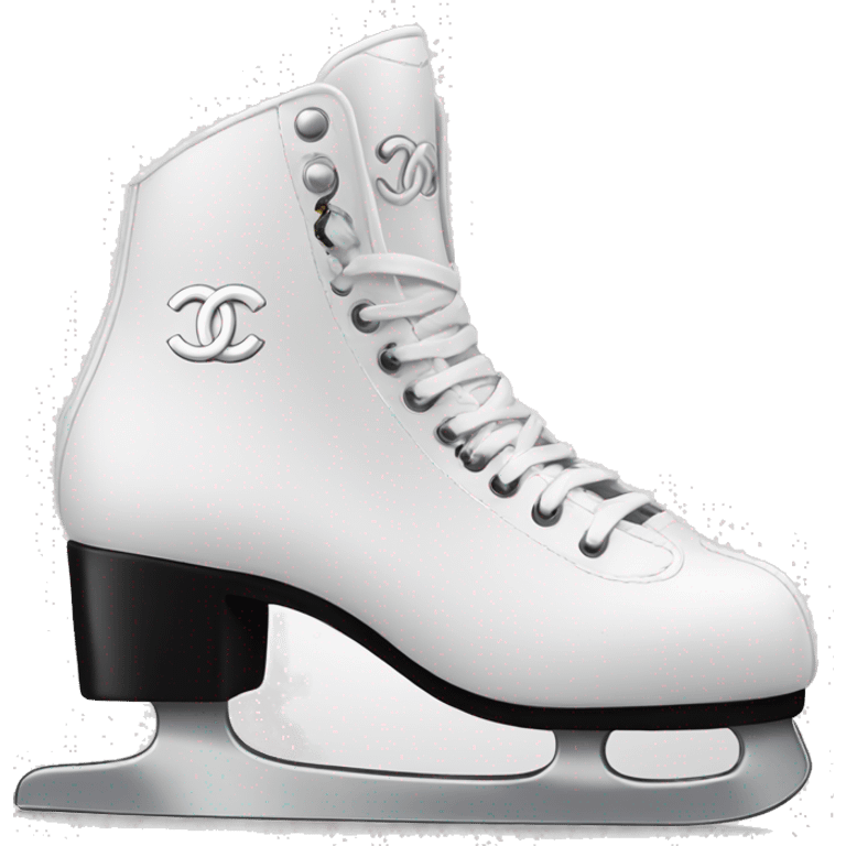 Chanel logo Figure skates emoji