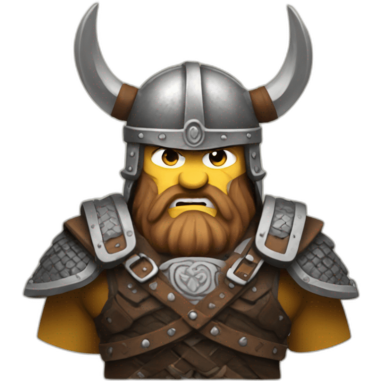 Viking angry emoji