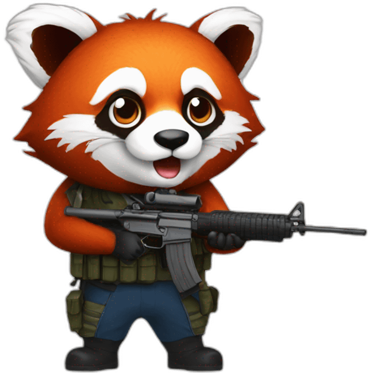 redpanda-with-rifle emoji