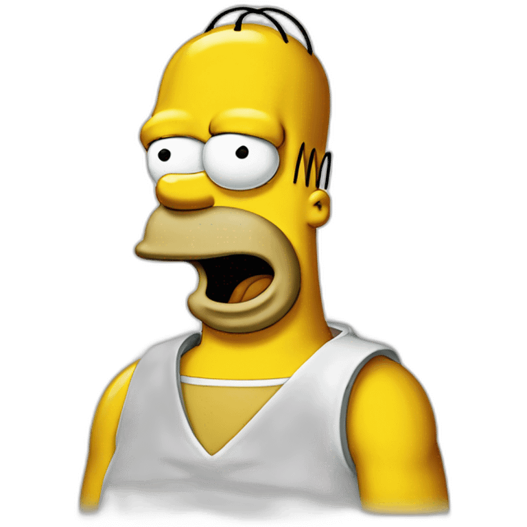 Homer simpson funny emoji