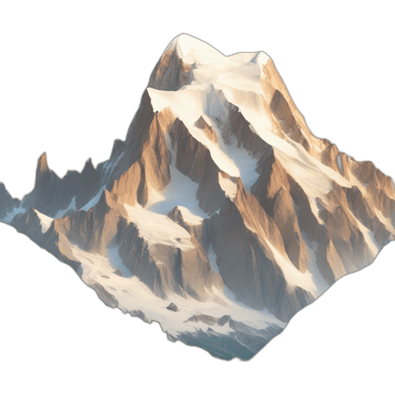 Le mont blanc emoji