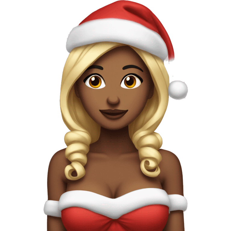 Cute coquette Christmas  emoji