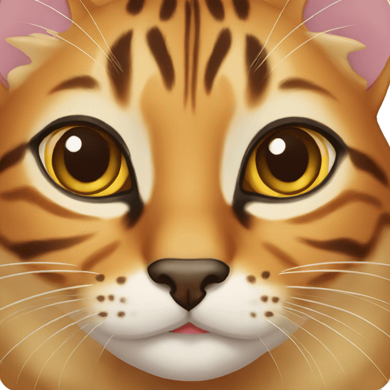 Bengal cat emoji