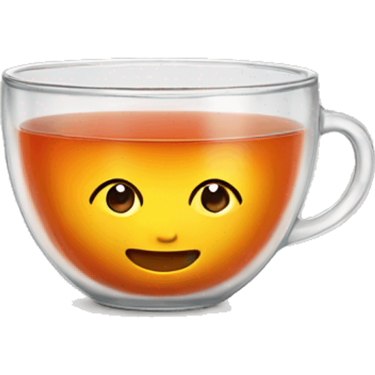 Fruit tea in cup emoji