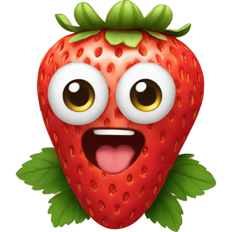 Strawberry emoji