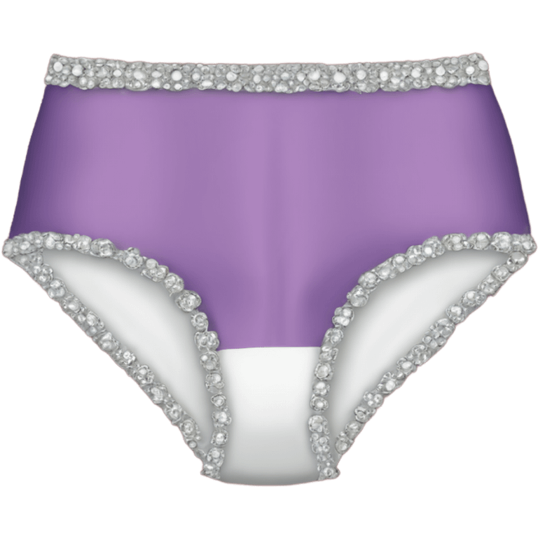 panties with rhinestones emoji