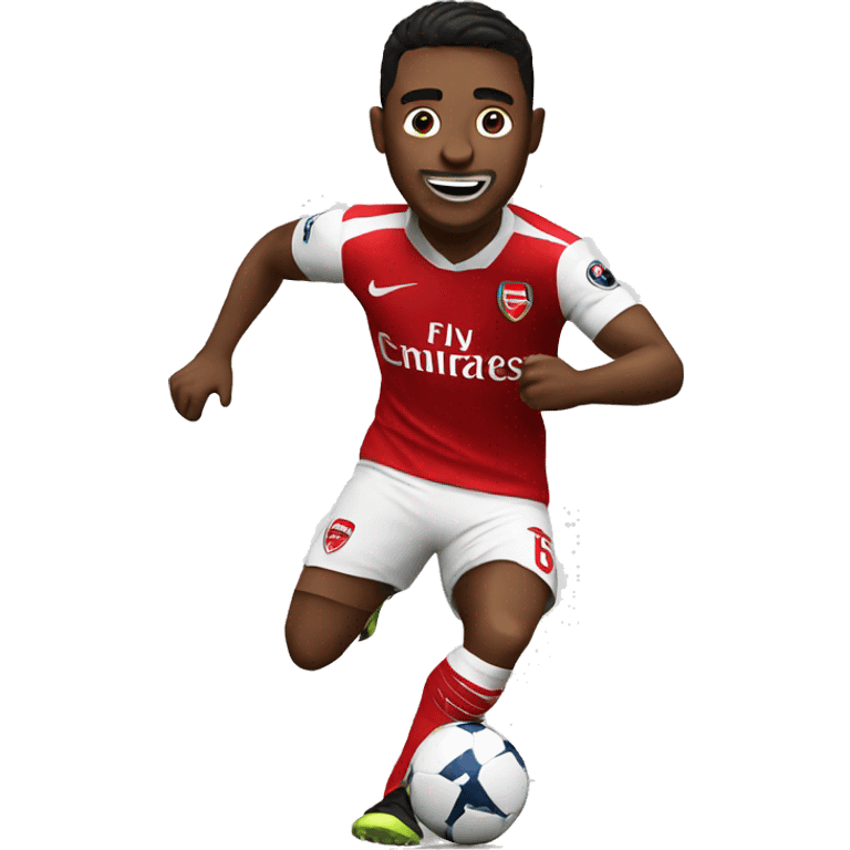 Arsenal player winning emoji