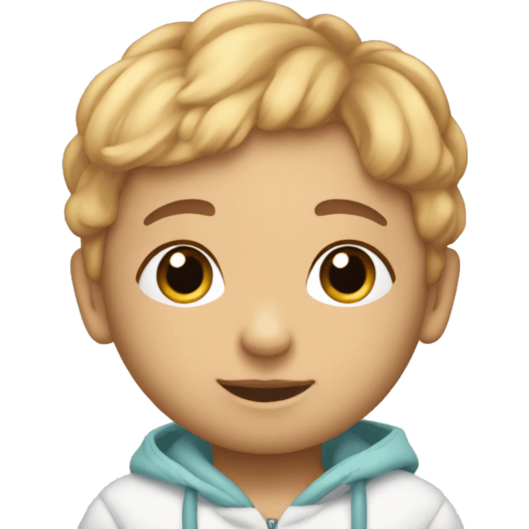 Imagen de chatbot bebe emoji