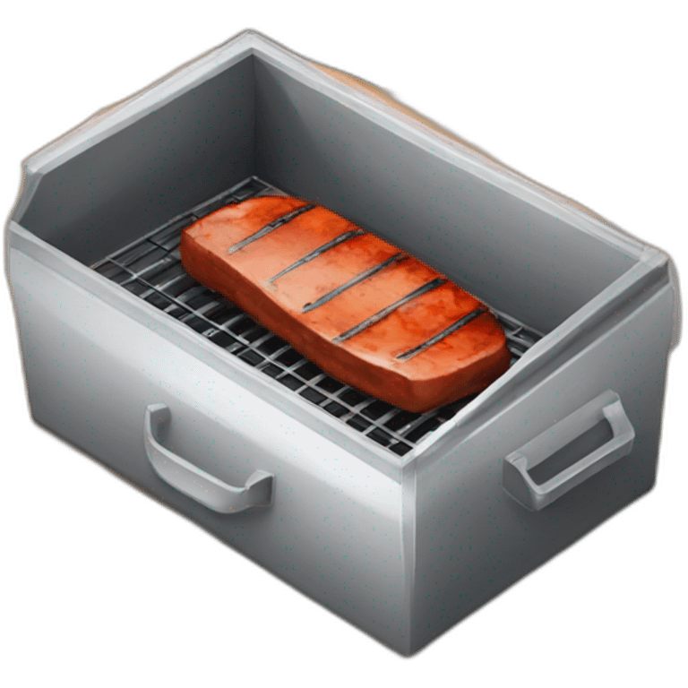 barbecue transparent box emoji