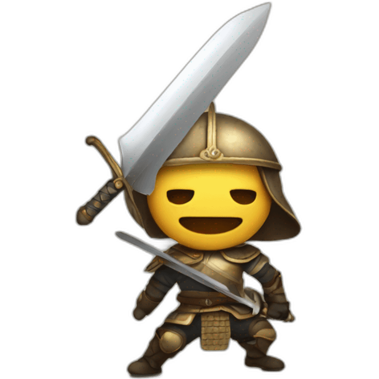 war with sword emoji