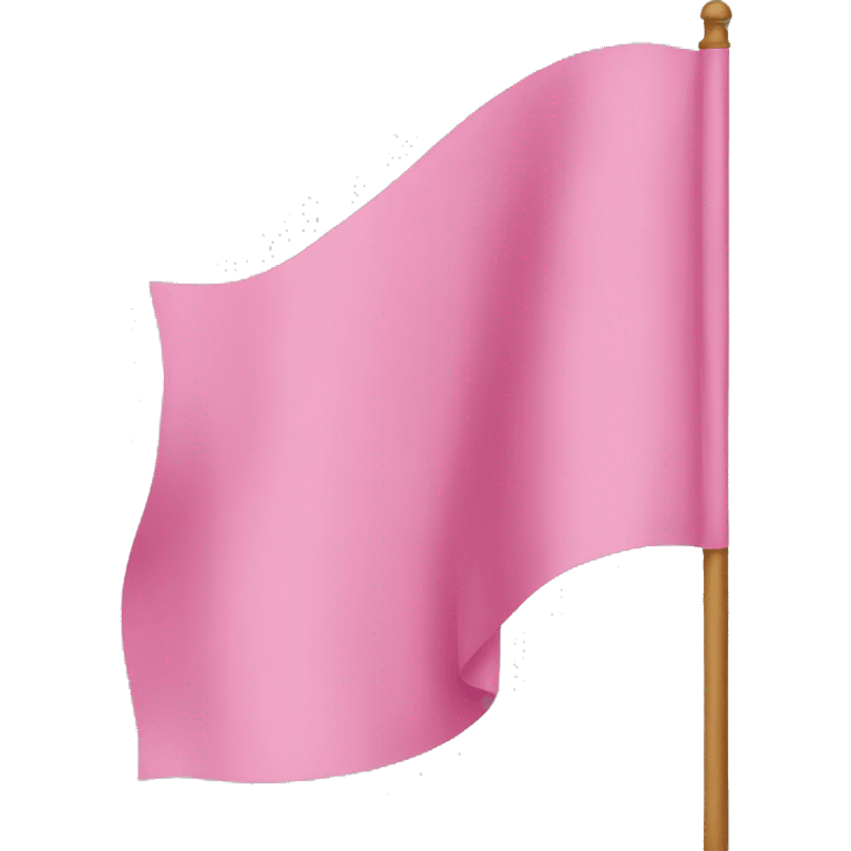 Pink flag emoji