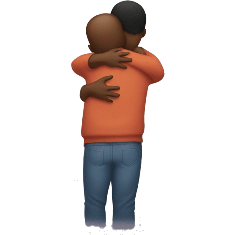 Hug from the back emoji