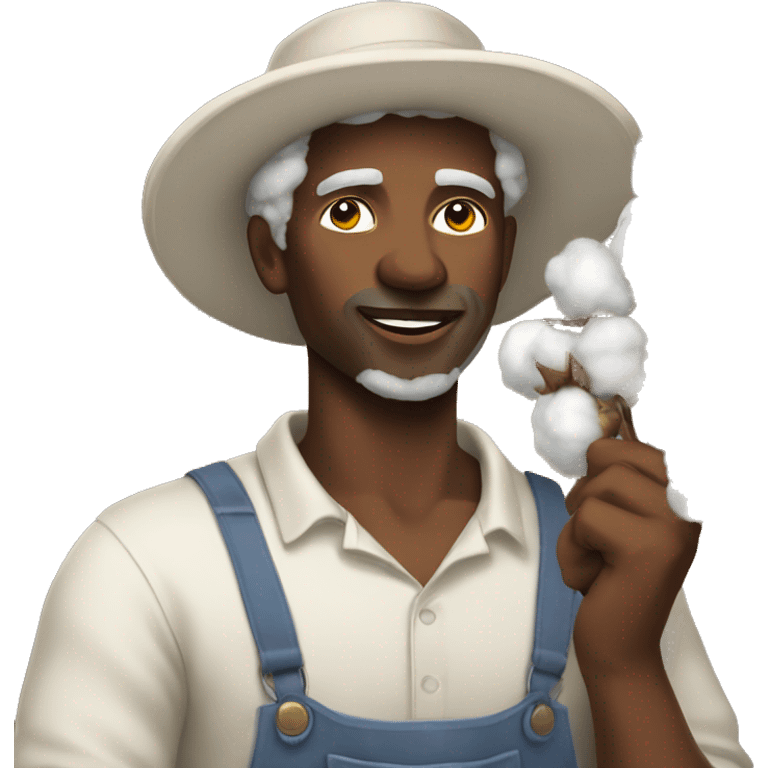 Cotton picker emoji