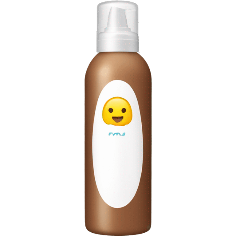 hair mousse in a bottle emoji