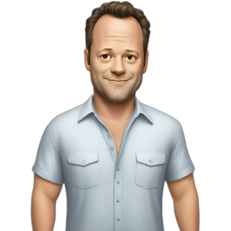 vince-vaughn cartoon wearing shirt emoji