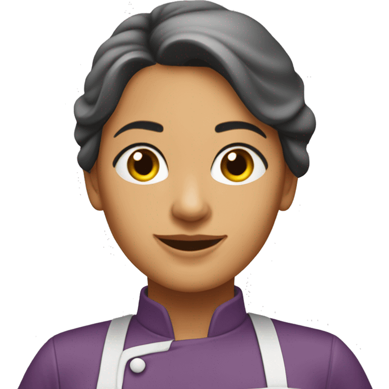 mujer cocinera pelirroja  emoji