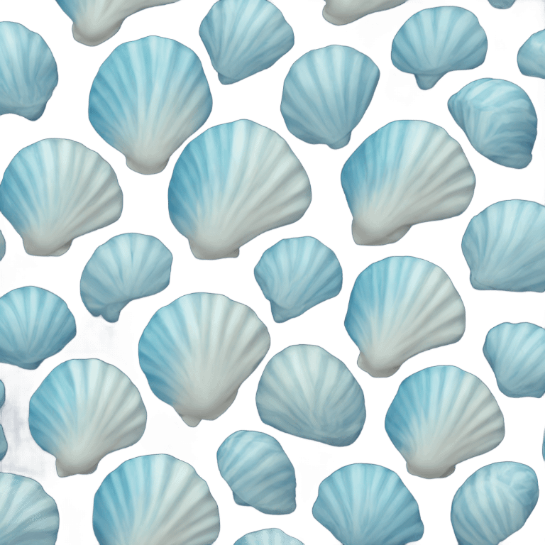 Shell blue emoji